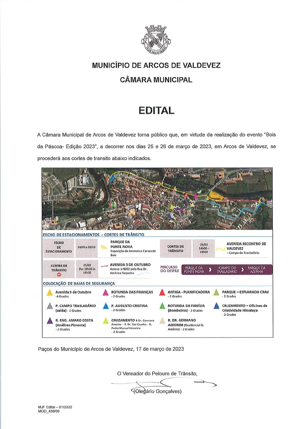 Edital - Bois da P&aacute;scoa 2023