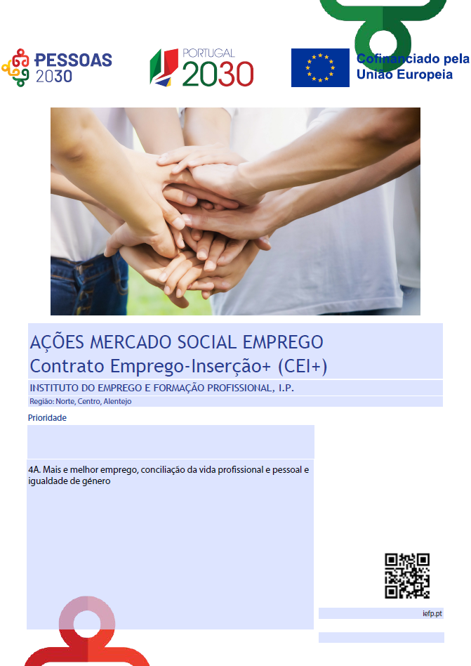 A&ccedil;&otilde;es Mercado Social Emprego - Contrato Emprego-Inser&ccedil;&atilde;o + (CEI+)
